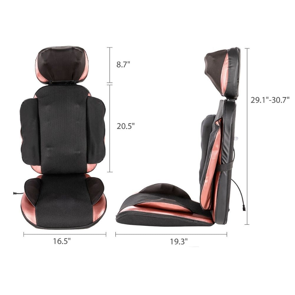 Heated Massage Seat - Portable and Convenient for On-the-Go Soothing