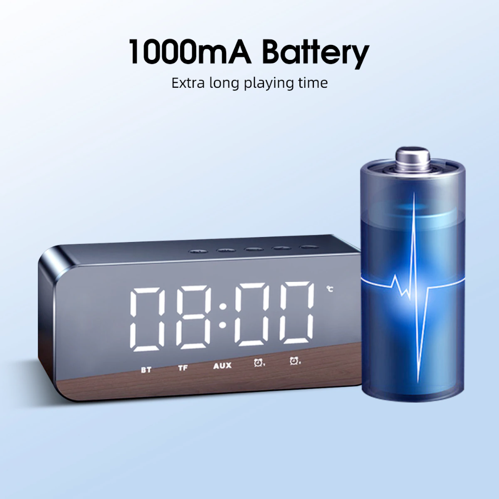 Compact Wireless Speaker with FM Radio Connectivity