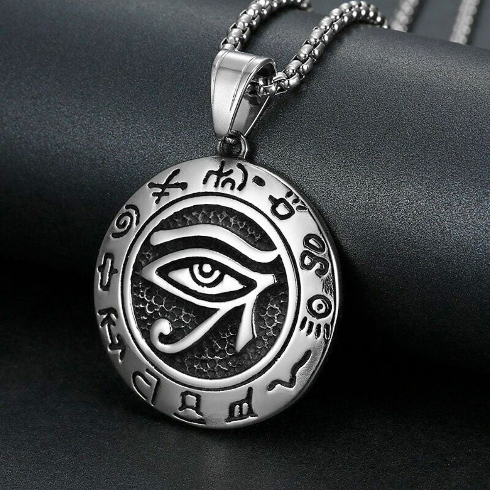 Horus Pendant Necklace - Symbol of the Eye Divinity