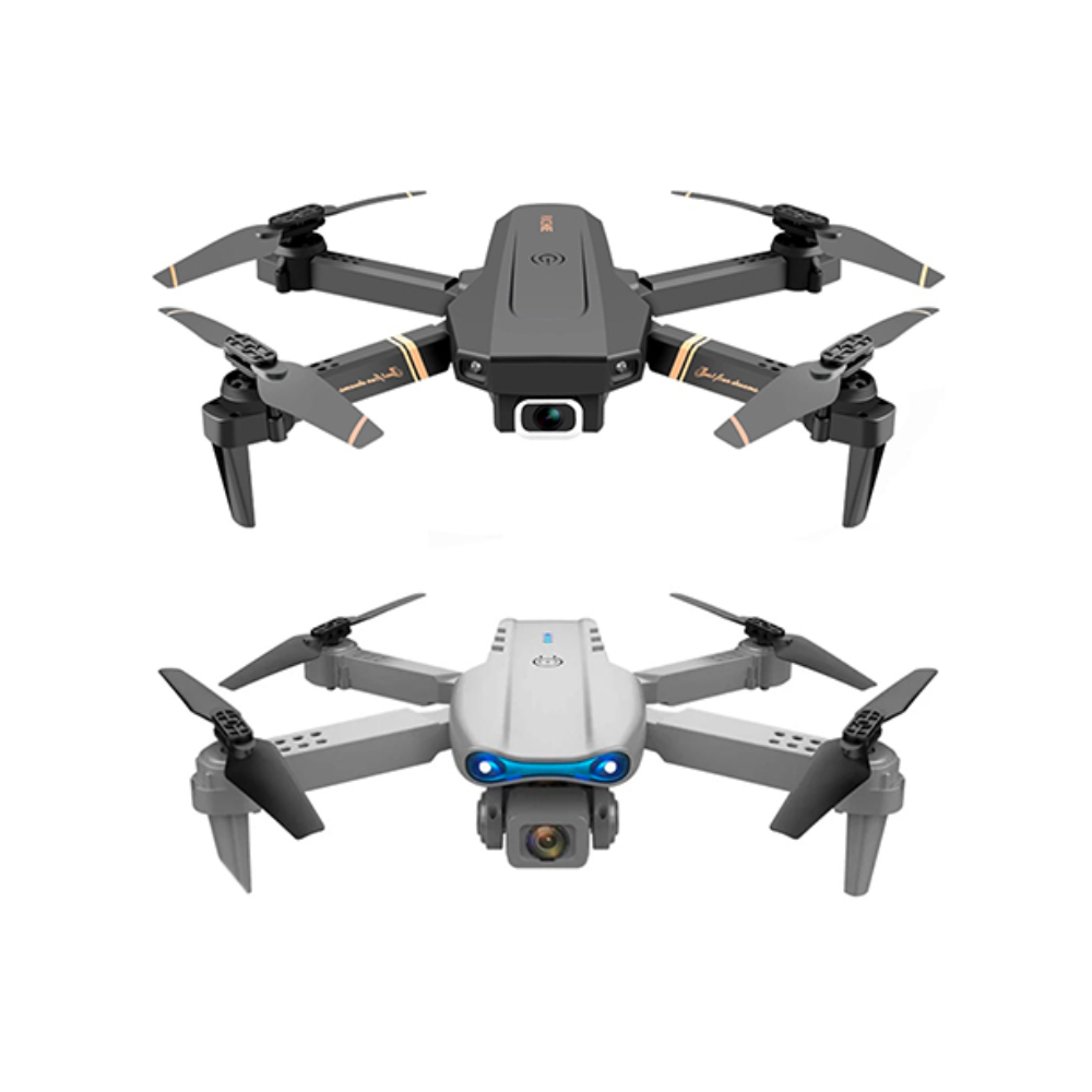 HD Wide-Angle Dual-Camera Drone Bundle: Alpha Z PRO + Flying Fox