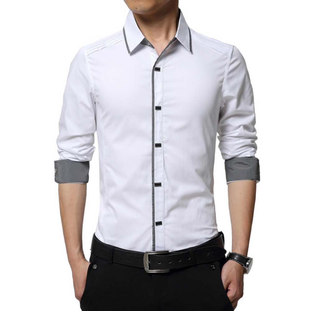 Standard Men's Shirt with Snap Buttons