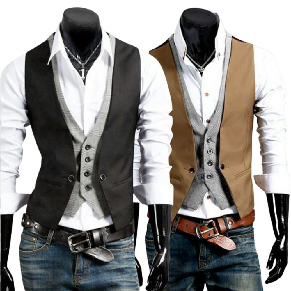 Double Layer Men's Vest
