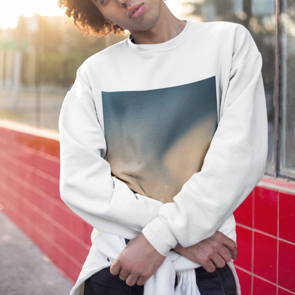 Gradient Swirl Men's Pullover