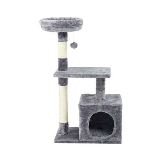 3 Level Cat Scratching Tree House