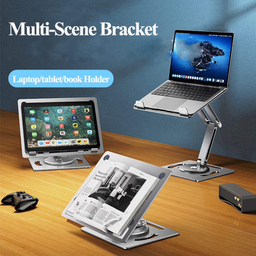 Multi-functional Laptop Stand with Adjustable Features