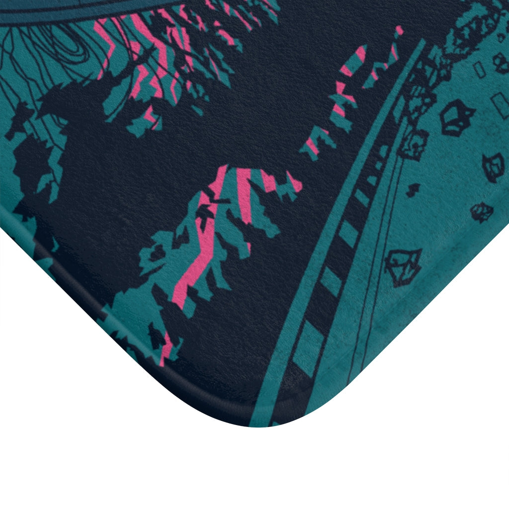UFO Spacecraft Encountering Rug Décor for Home