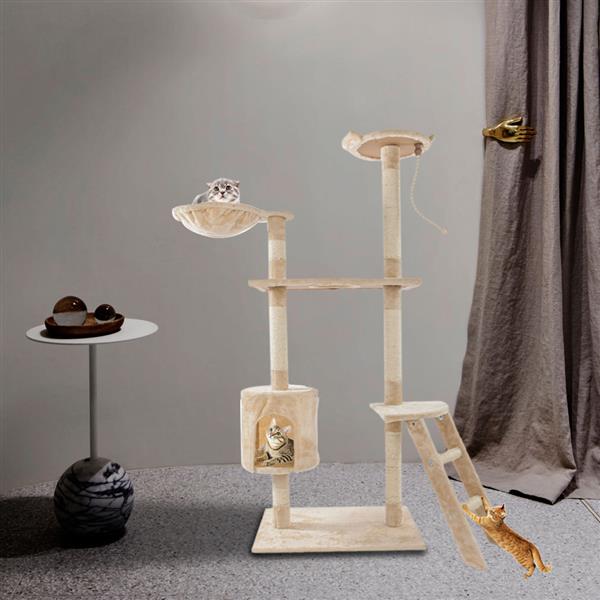 Climbing Tower for Cats - Treehouse Edition