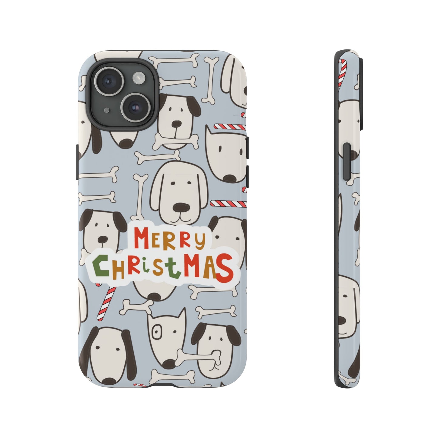 Dog Pattern Festive Holiday Tough Cases