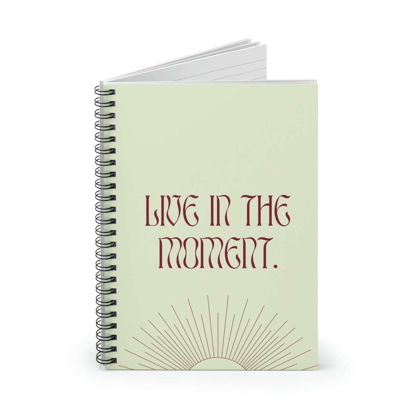 Embrace the Present Spiral Notepad