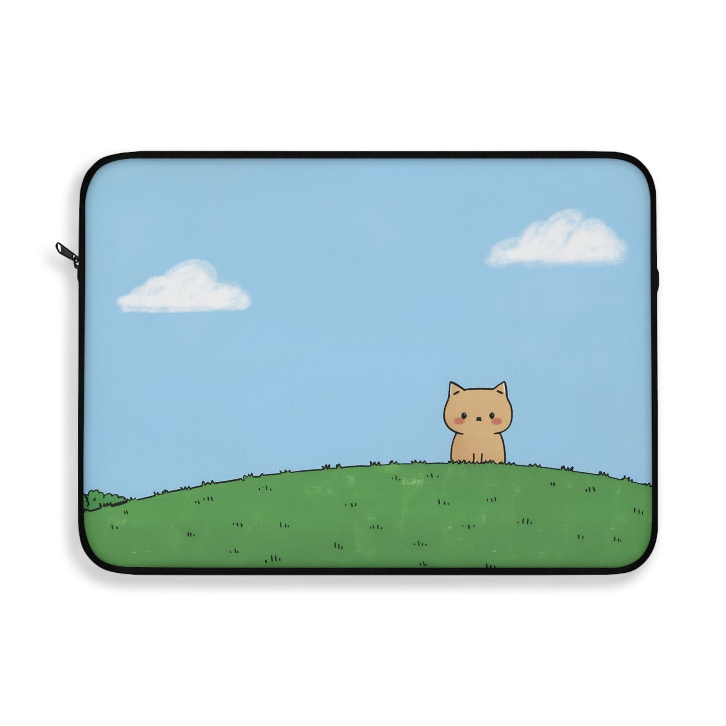 Park Cat Laptop Cover