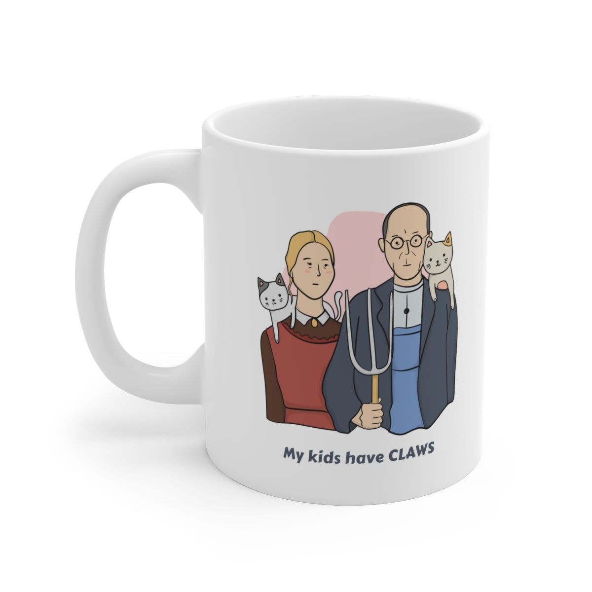 Cat Novelty Mug: My Children Possess Claws