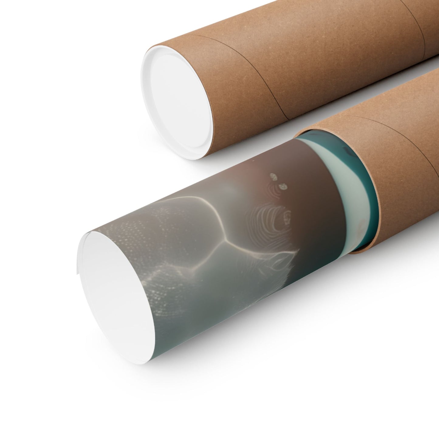 Beach Poster Featuring Female Surfers