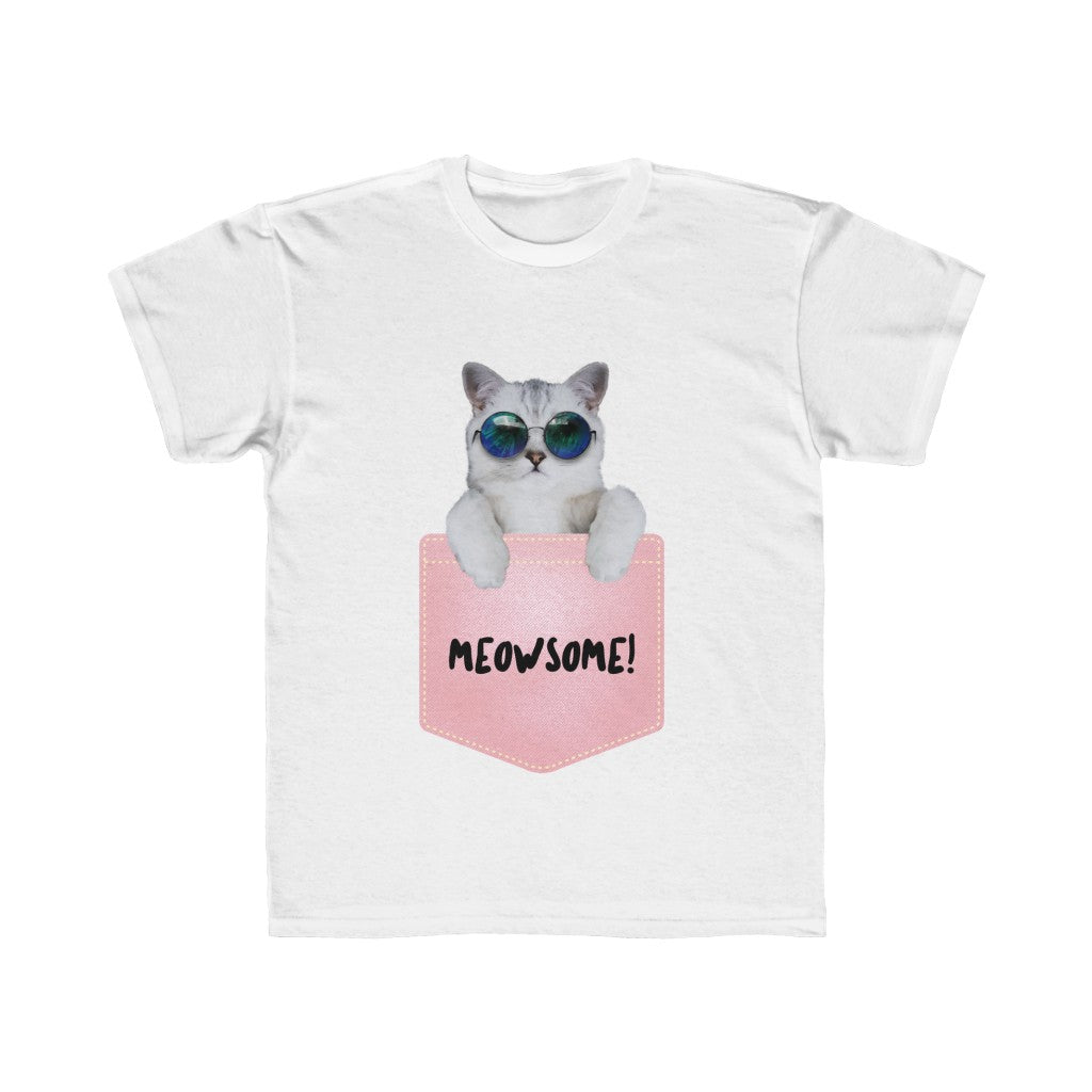 Meowsome T-Shirt for Little Girls