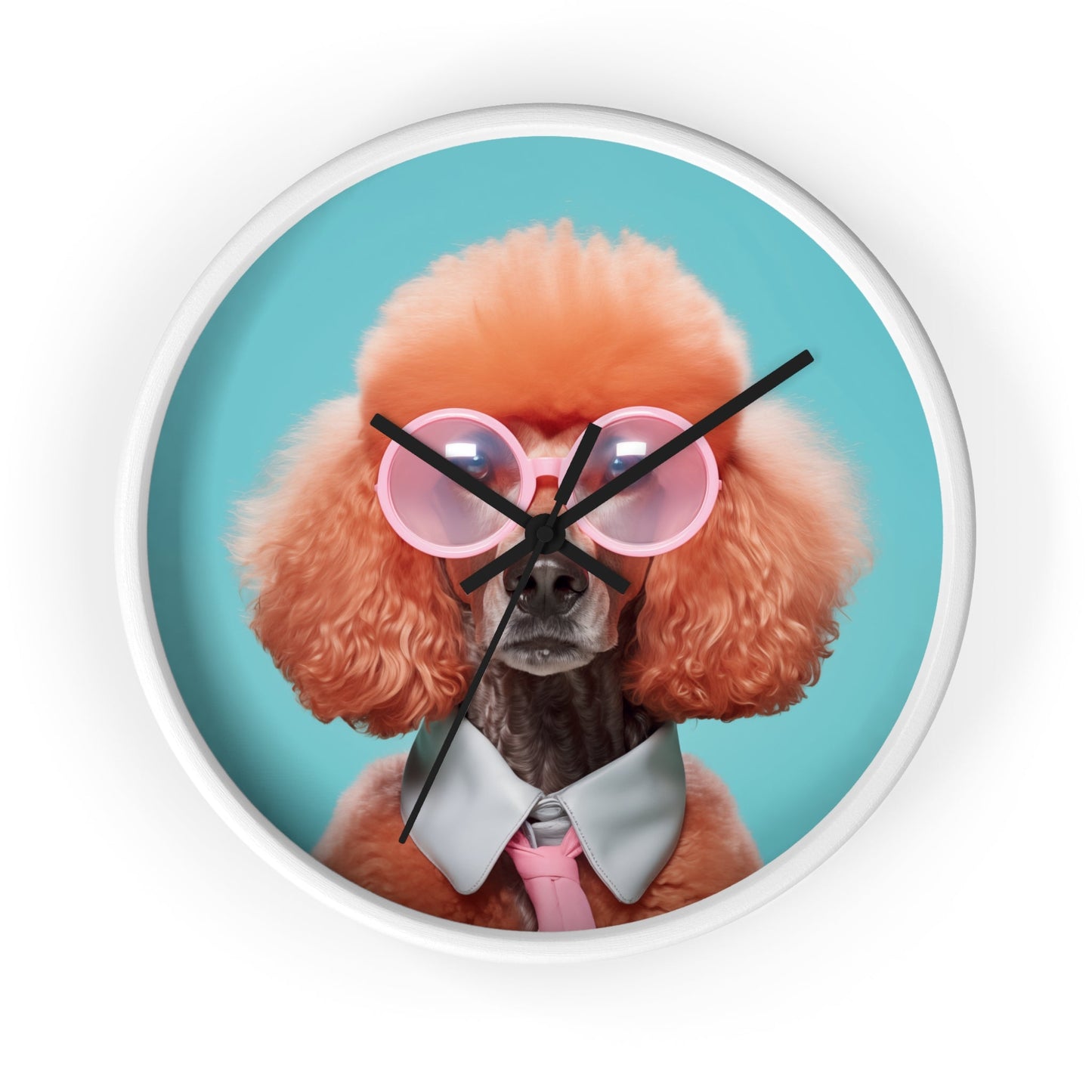 Cool Canine with Sunglasses Wall Timepiece