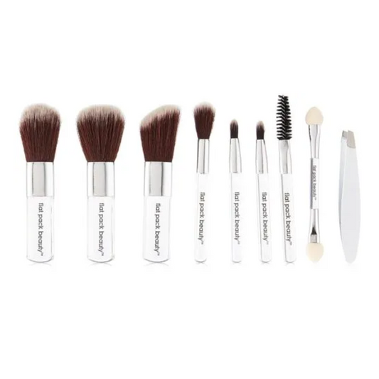 20-Piece Mini Beauty Brush Set for Beauty on the Go