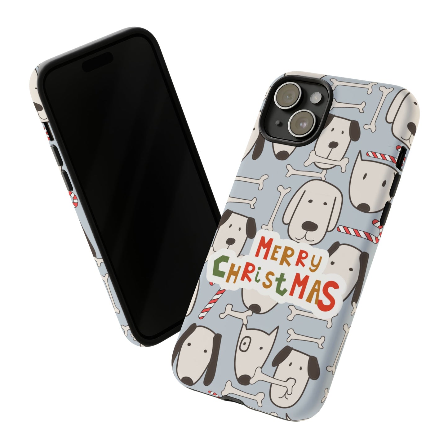 Dog Pattern Festive Holiday Tough Cases