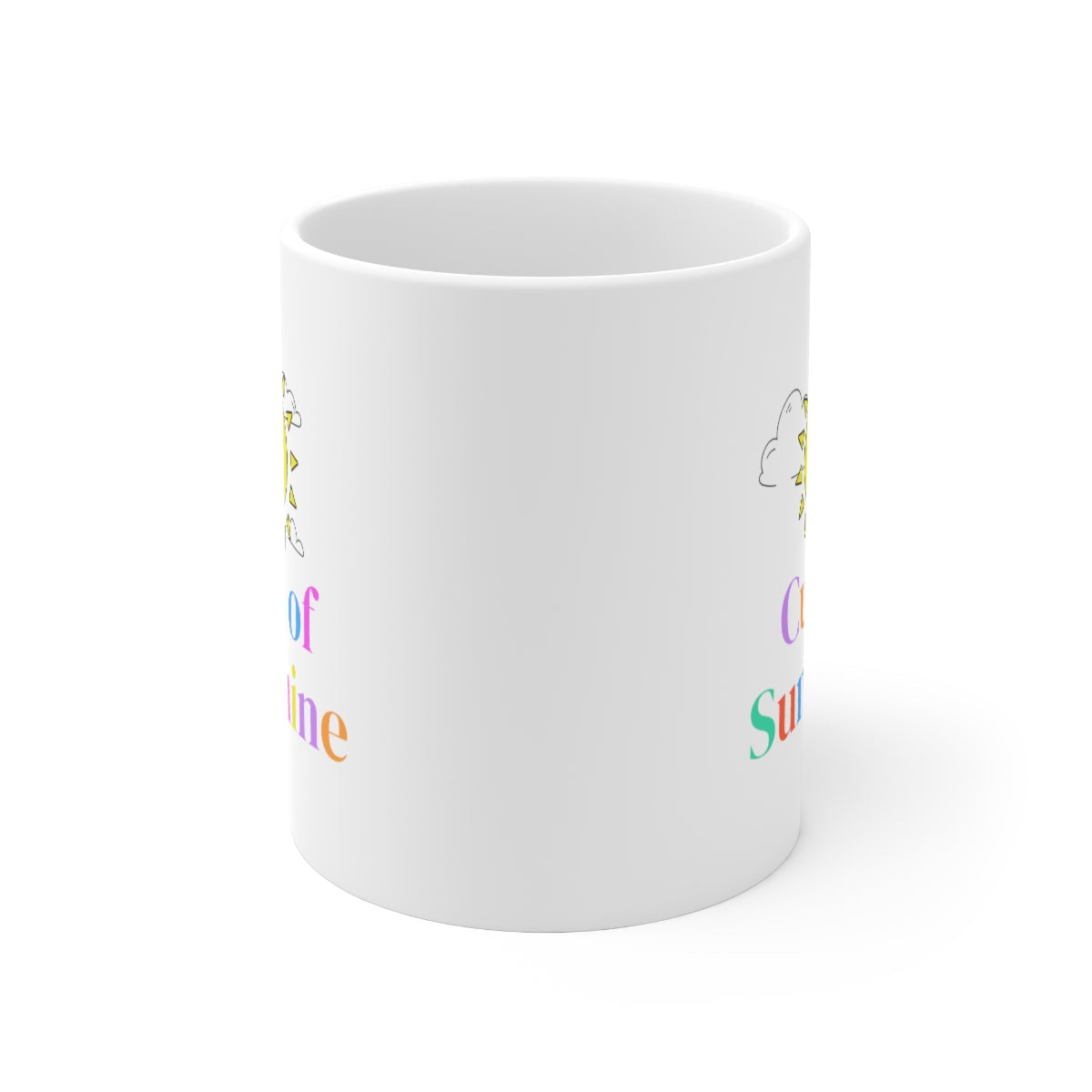 Positive Words Mug for a Brighter Day