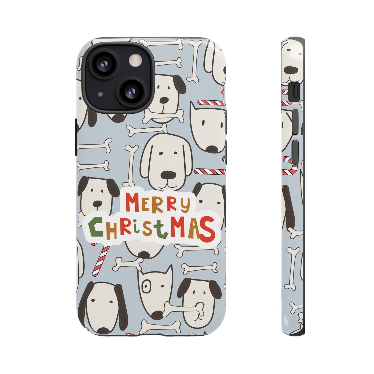 Dog Pattern Festive Holiday Tough Cases
