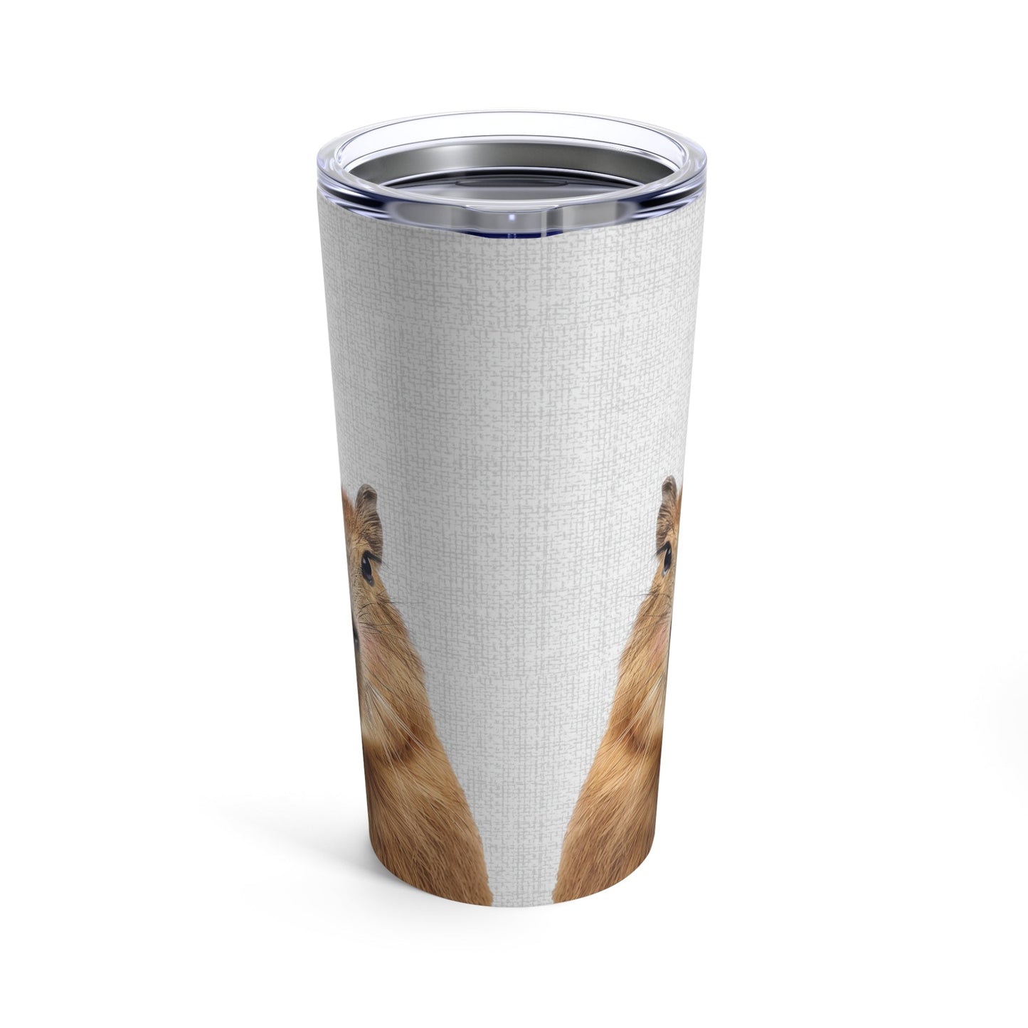 20oz Tumbler with a Rosy Capybara Design