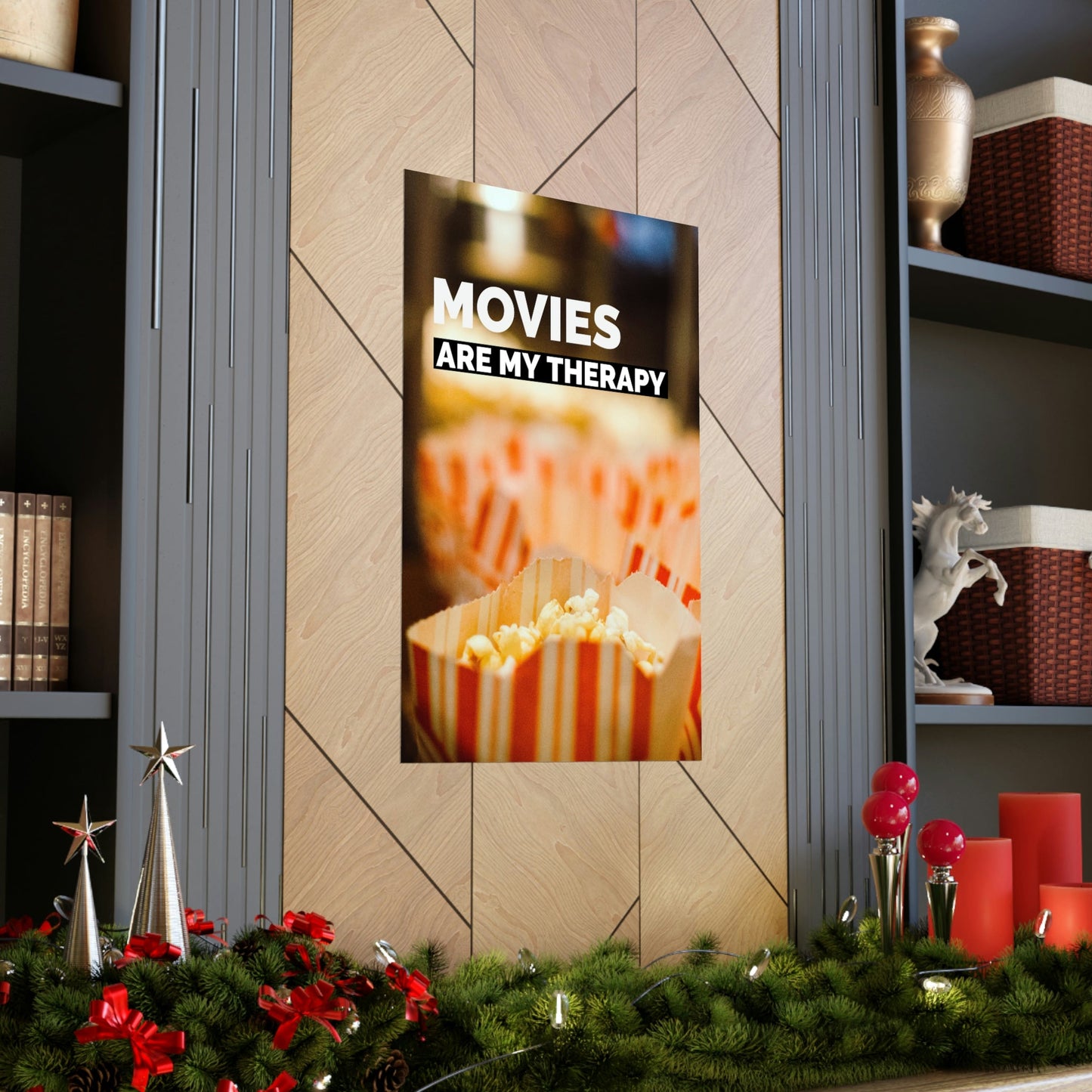 Movie Therapy Poster: A Cure for Your Cinema Addiction