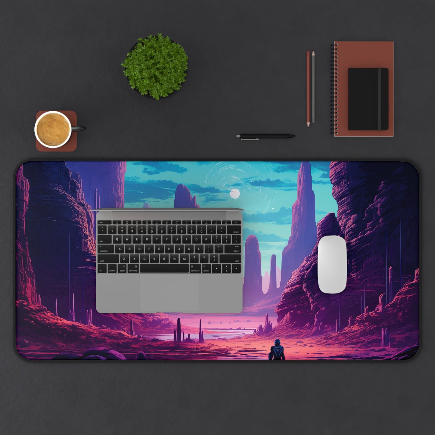 Large Mouse Pad for Gaming on an Extraterrestrial World