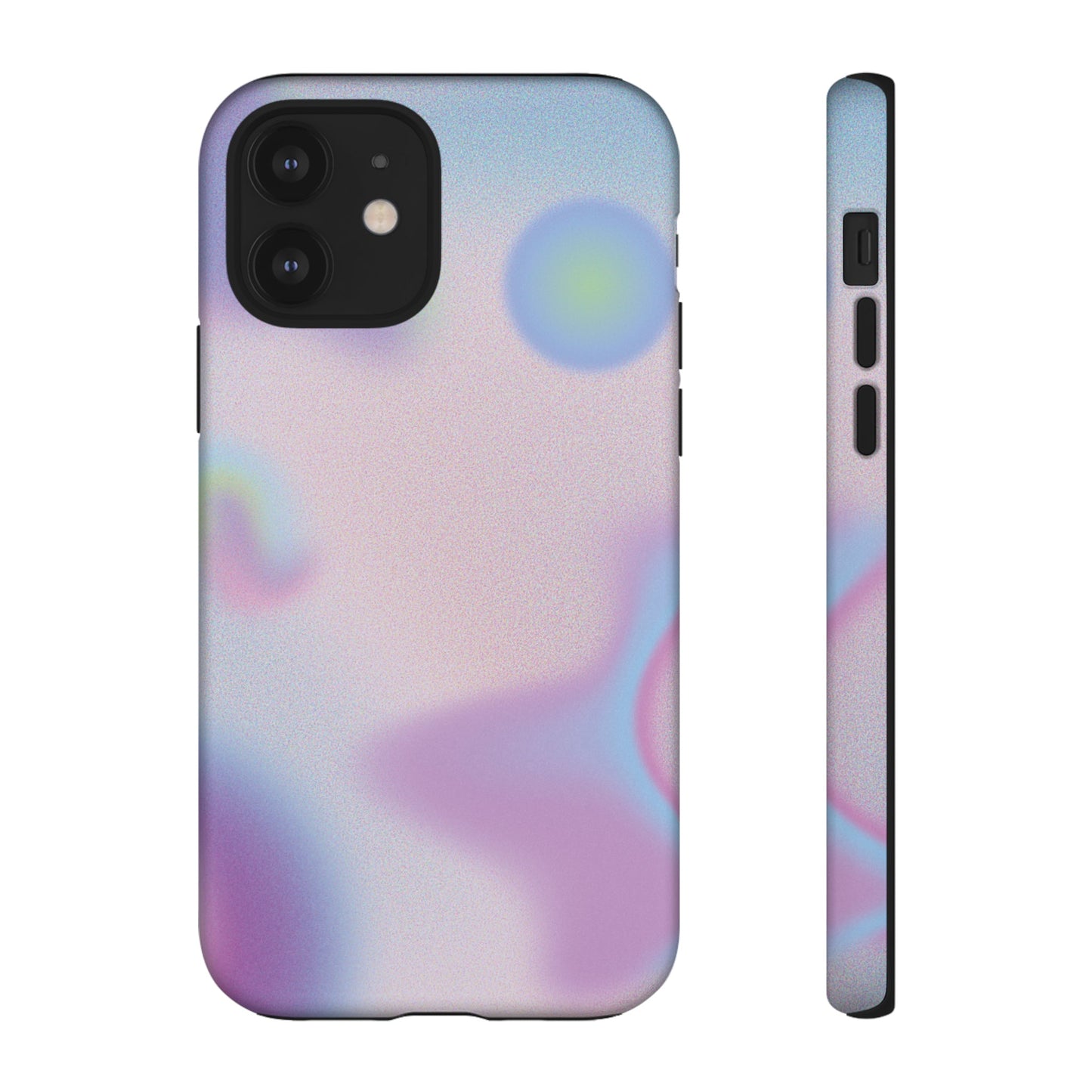 Floating Orbs Tough iPhone Case with Gradient Design