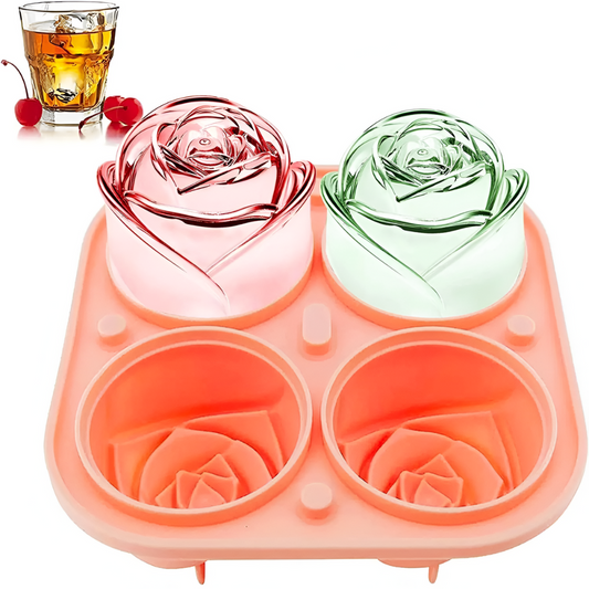 Ice Mold: Blossoming Rose Shape