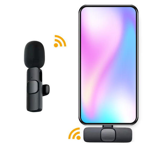 Wireless Clip-On Mini Recording Microphone