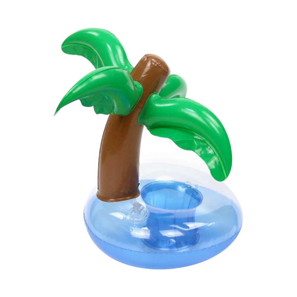Palm Tree Inflatable Drink Holder for Pool Use