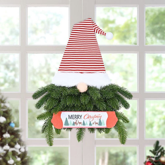 Holiday Gnome Wreath Decoration