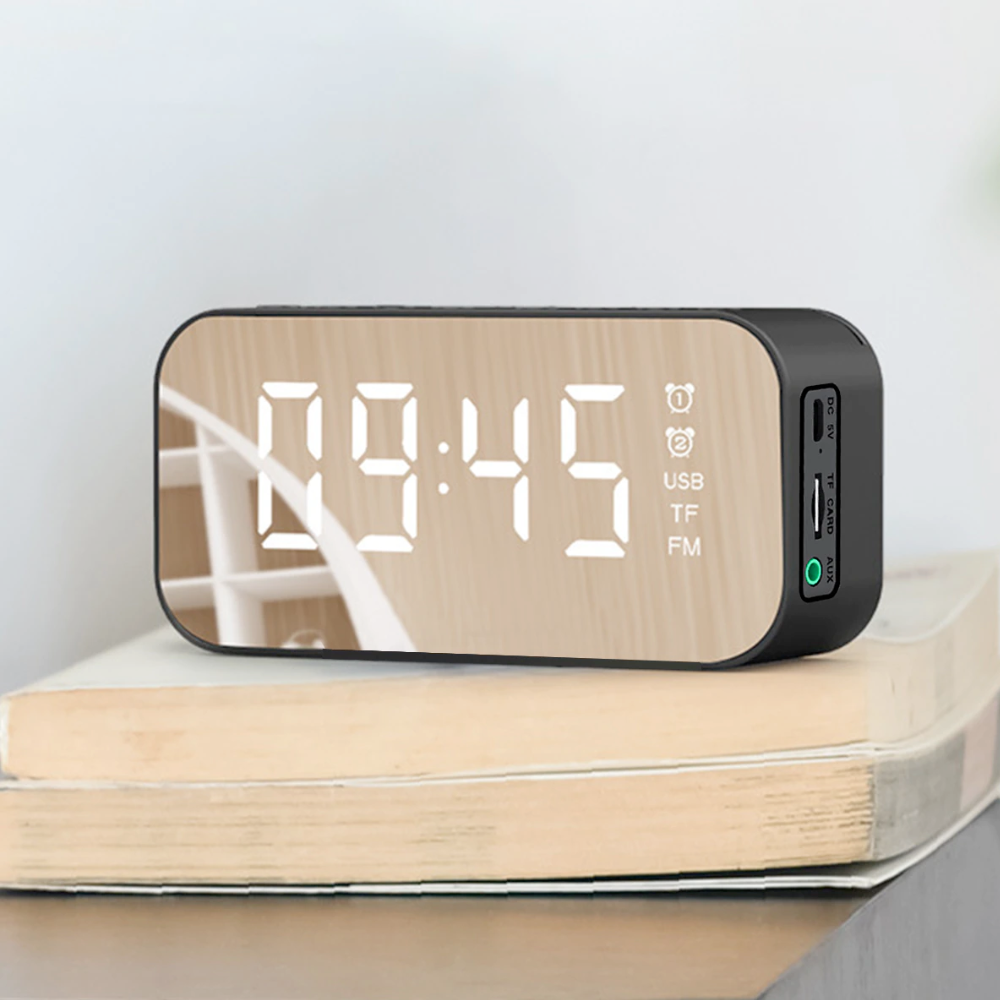 Compact Wireless Speaker with FM Radio Connectivity