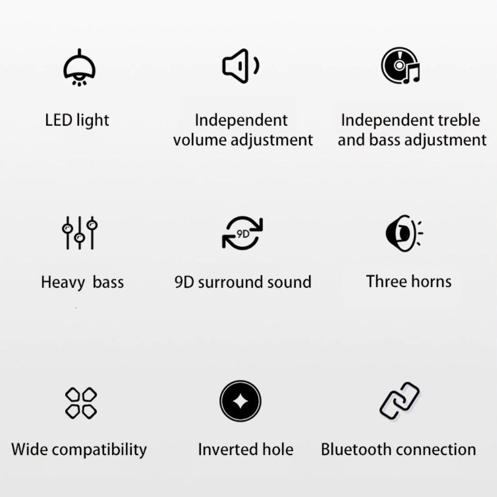 Dragon Wireless Triple Speaker Set