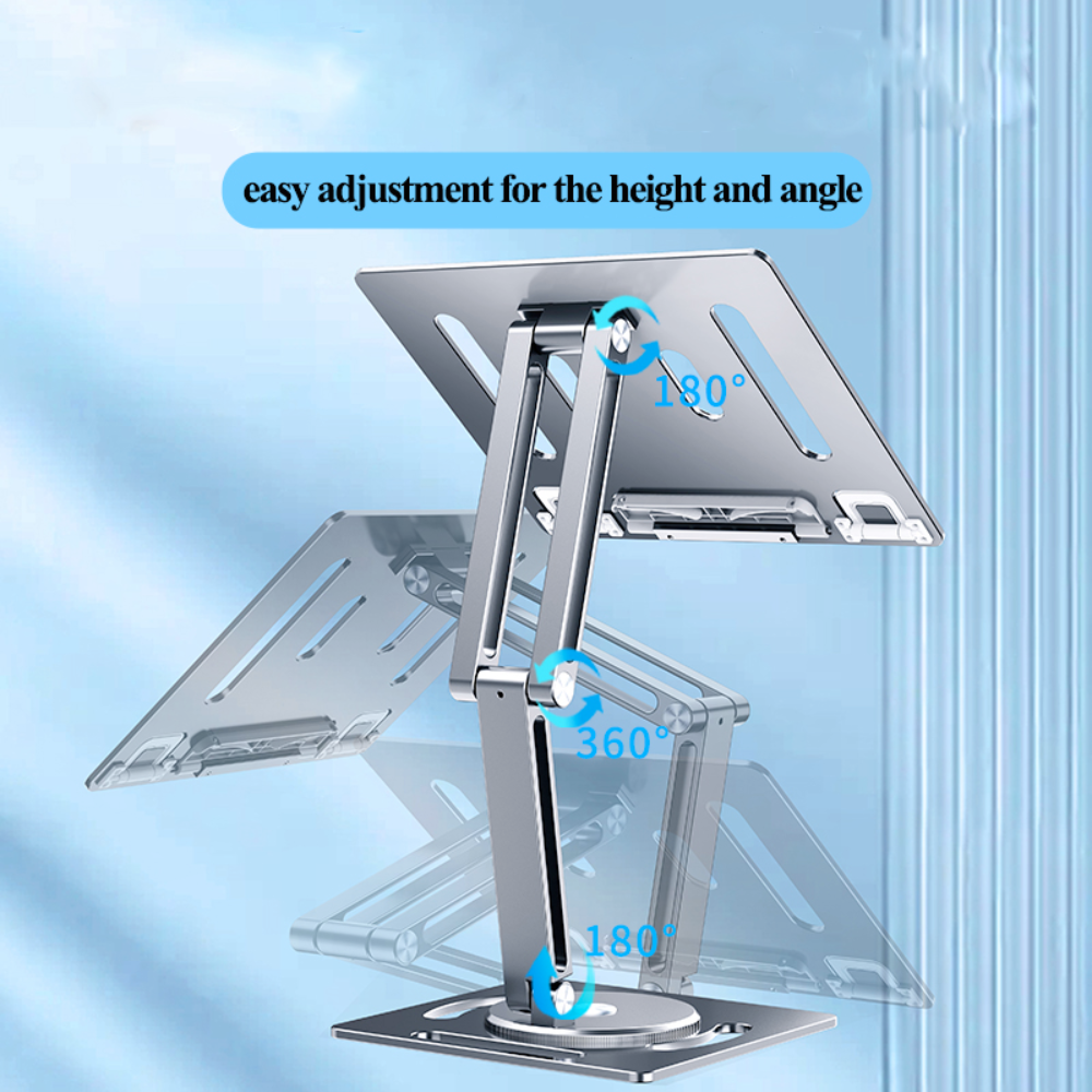 Multi-functional Laptop Stand with Adjustable Features