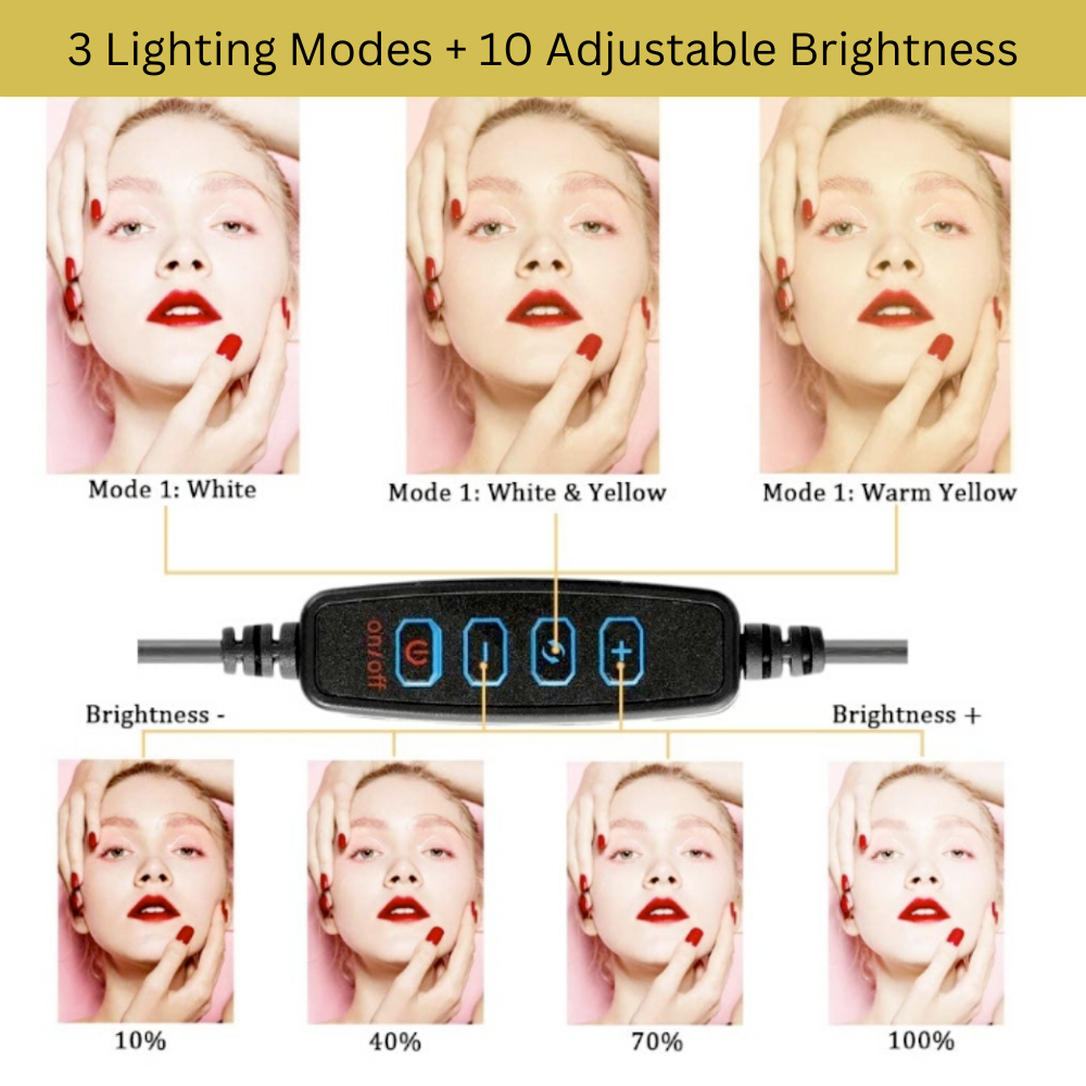 Adjustable Stand LED Ring Light