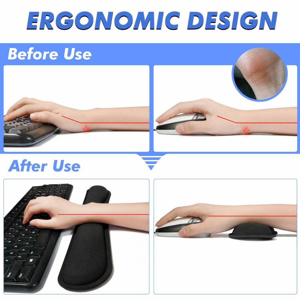 Enhanced Typing Experience with Dragon Ninja Wrist Rest
