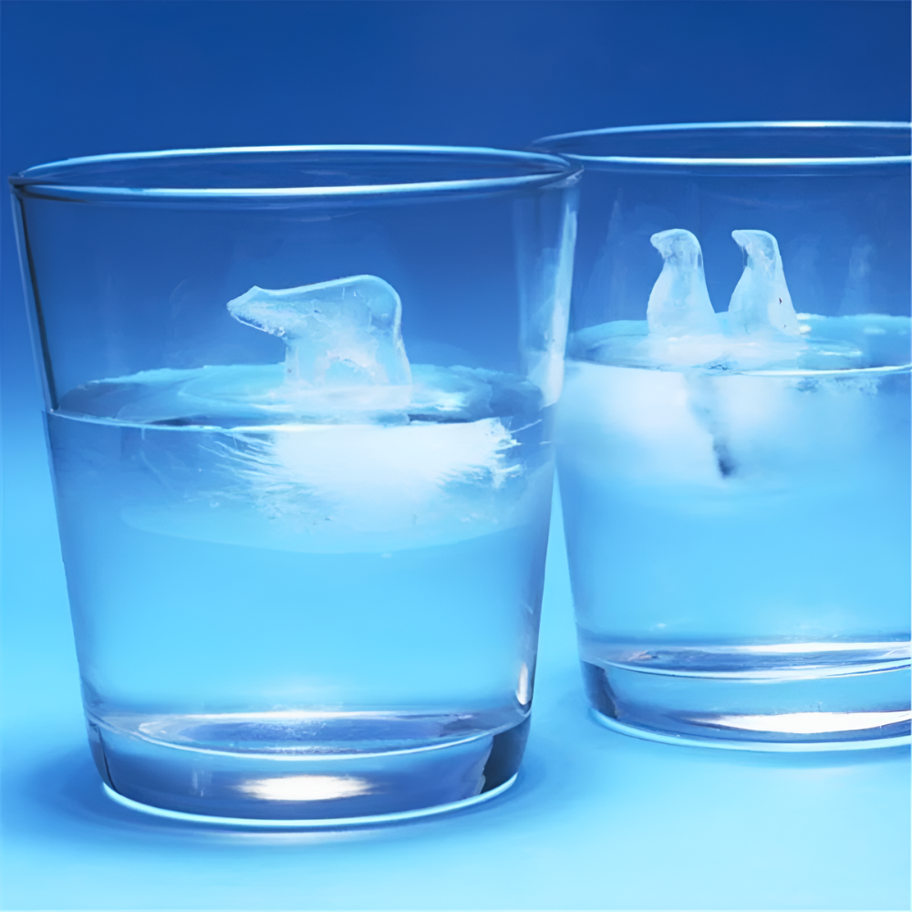 Polar Bear and Penguin Silicone Ice Cube Mold