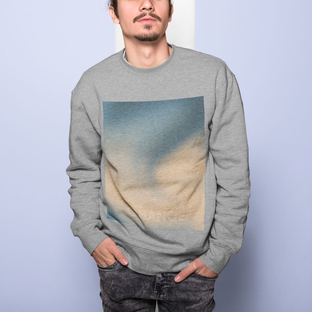 Gradient Swirl Men's Pullover