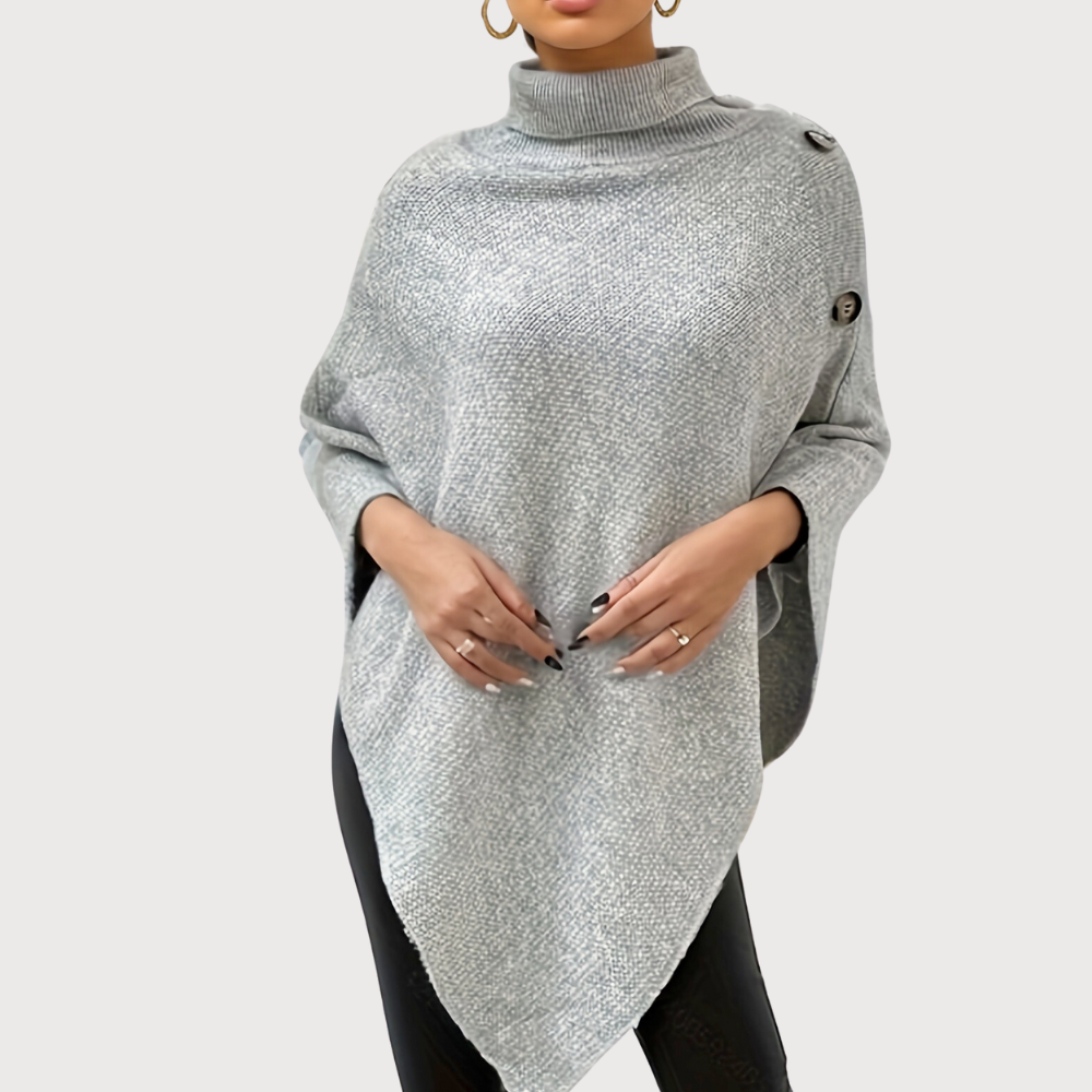 Comfortable Women's Poncho Sweater