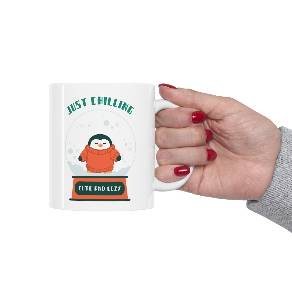 Cute Penguin Chill Mug