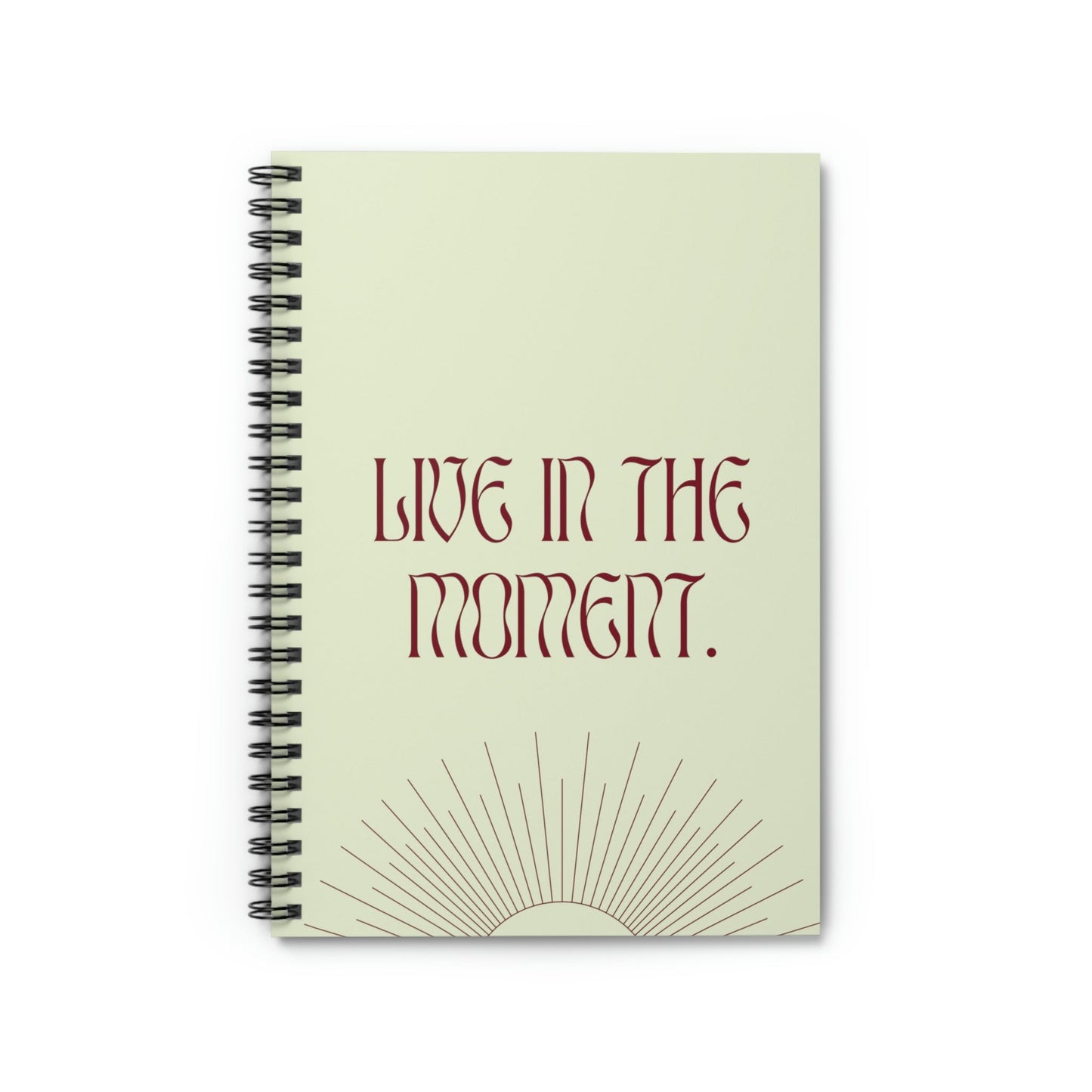 Embrace the Present Spiral Notepad