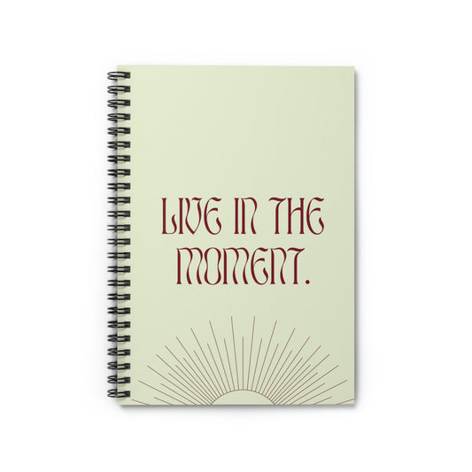 Embrace the Present Spiral Notepad
