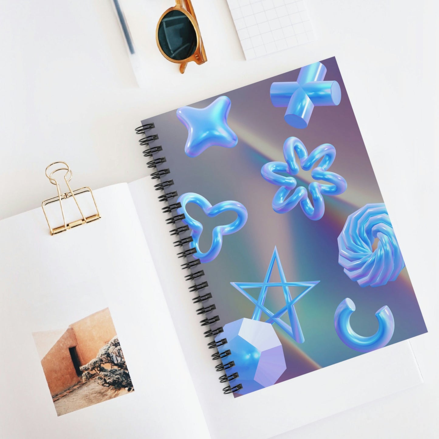 Digital Spiral Notebook: A Space for Your Virtual Ideas