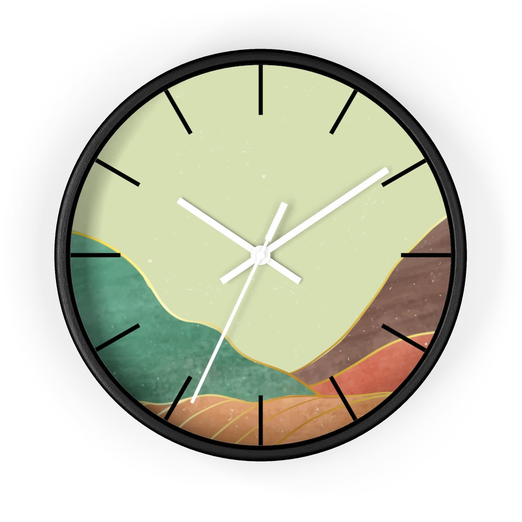 Mountain Serenity Wall Clock