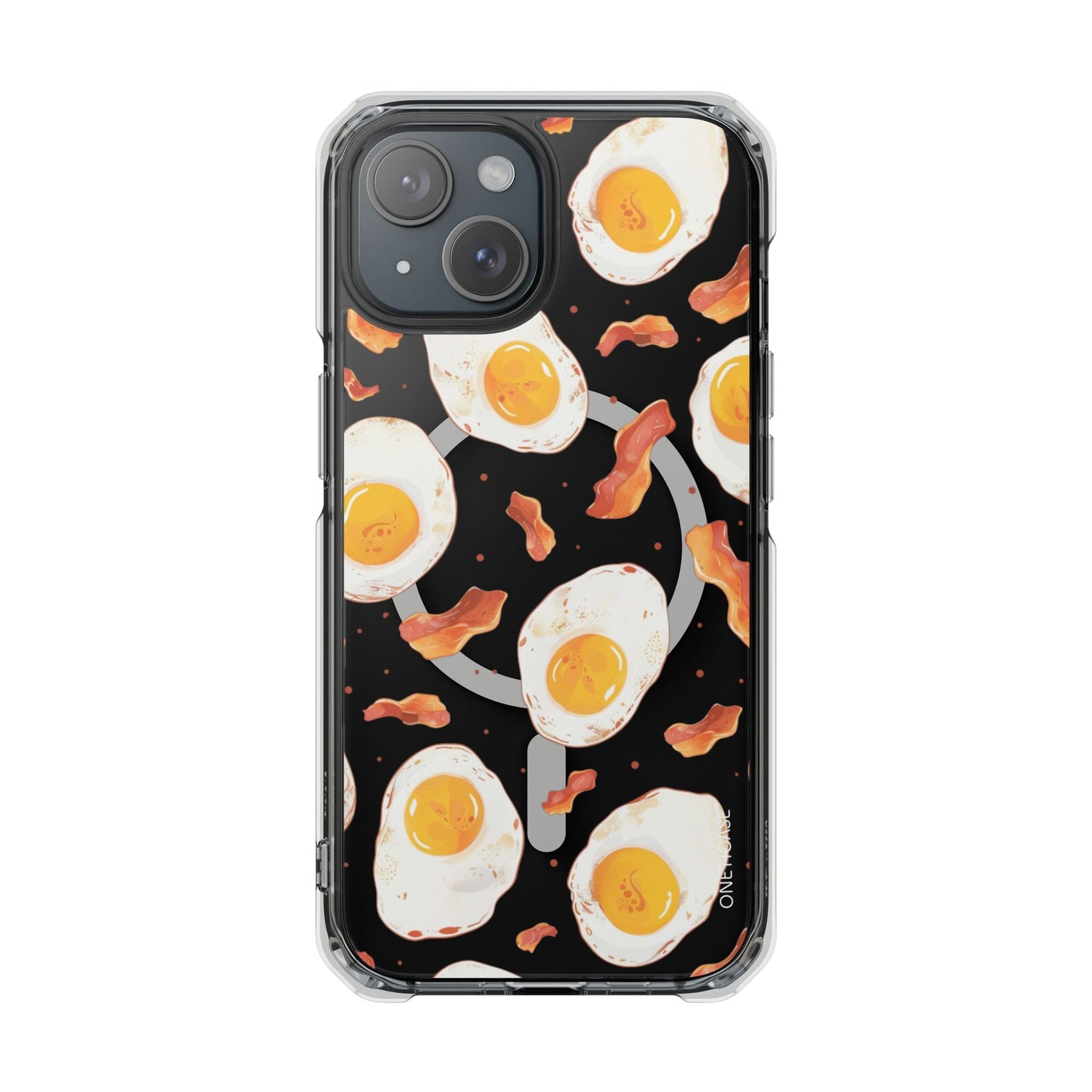 Feast of Morning Magnetic Transparent Case for iPhone Collection