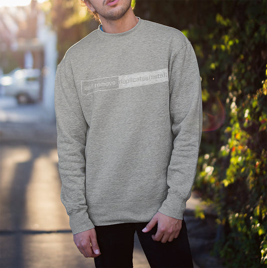 Python Logo Men's Coding Sweatshirt