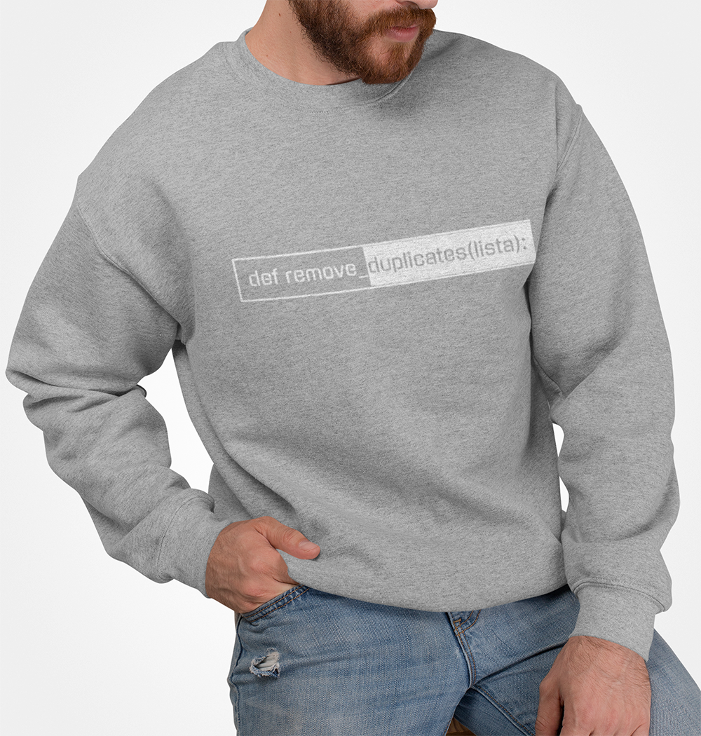 Python Logo Men's Coding Sweatshirt