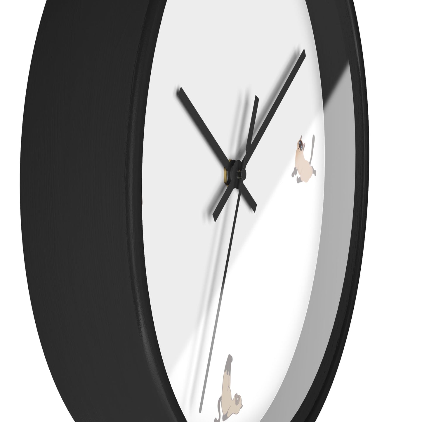 Yoga Cat Wall Clock