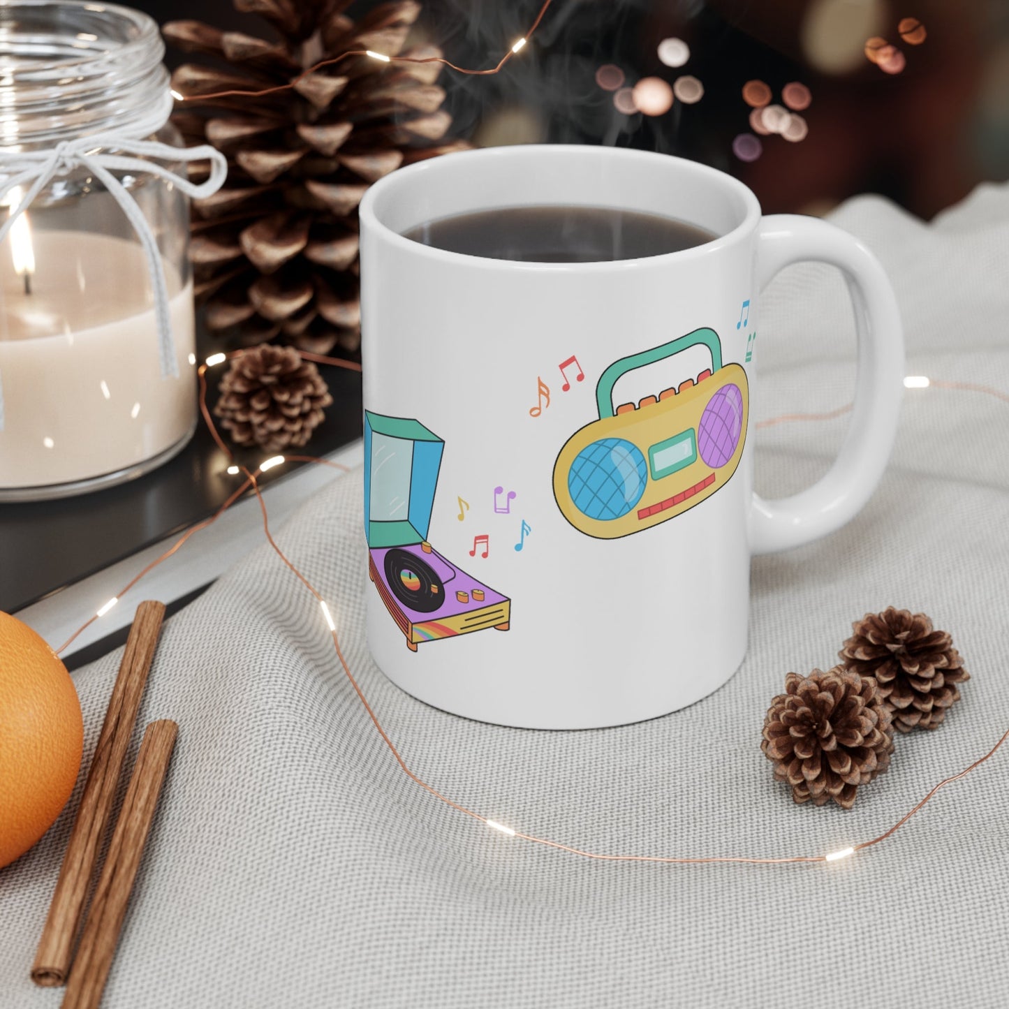 Classic Melodies Mug for Coffee and Tea