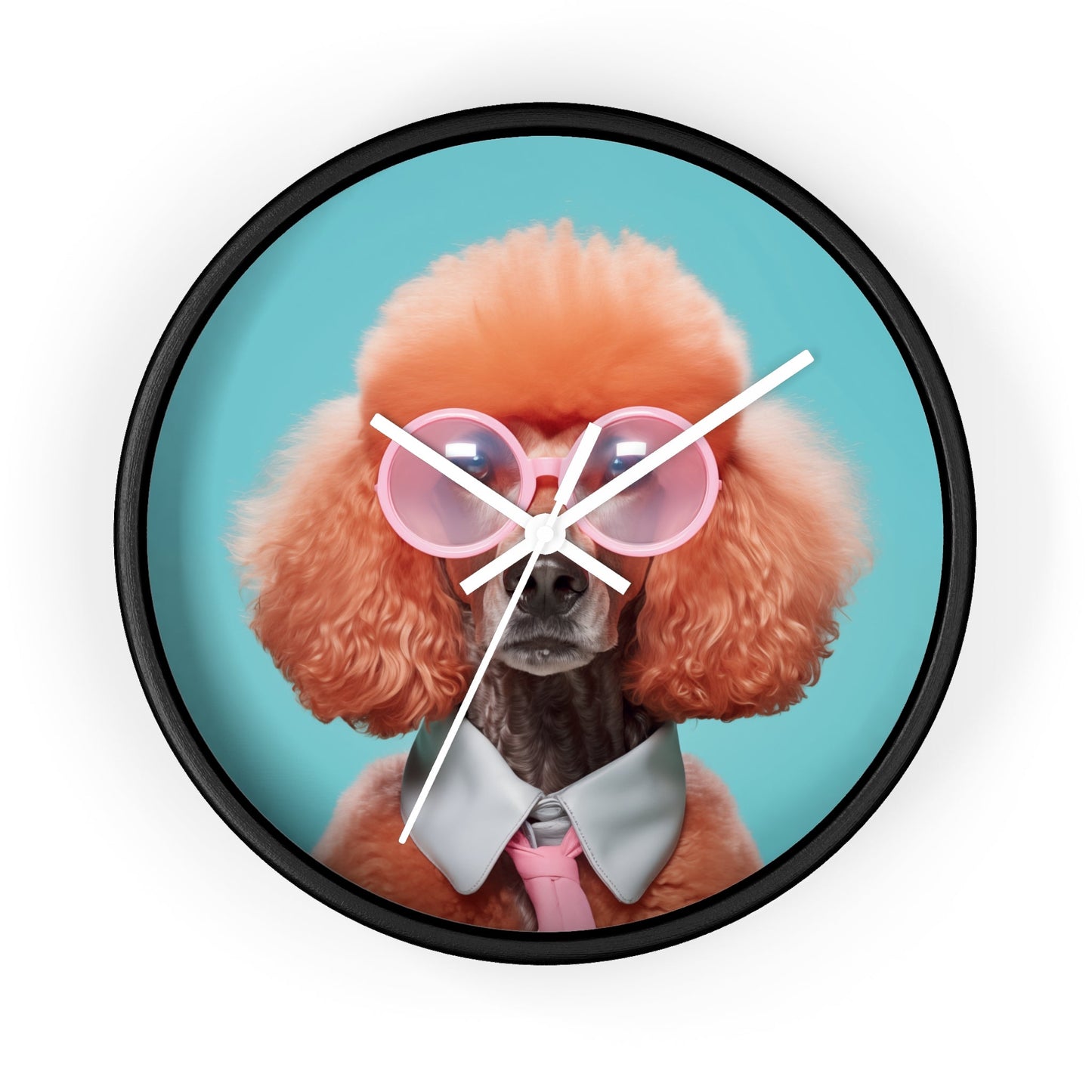 Cool Canine with Sunglasses Wall Timepiece