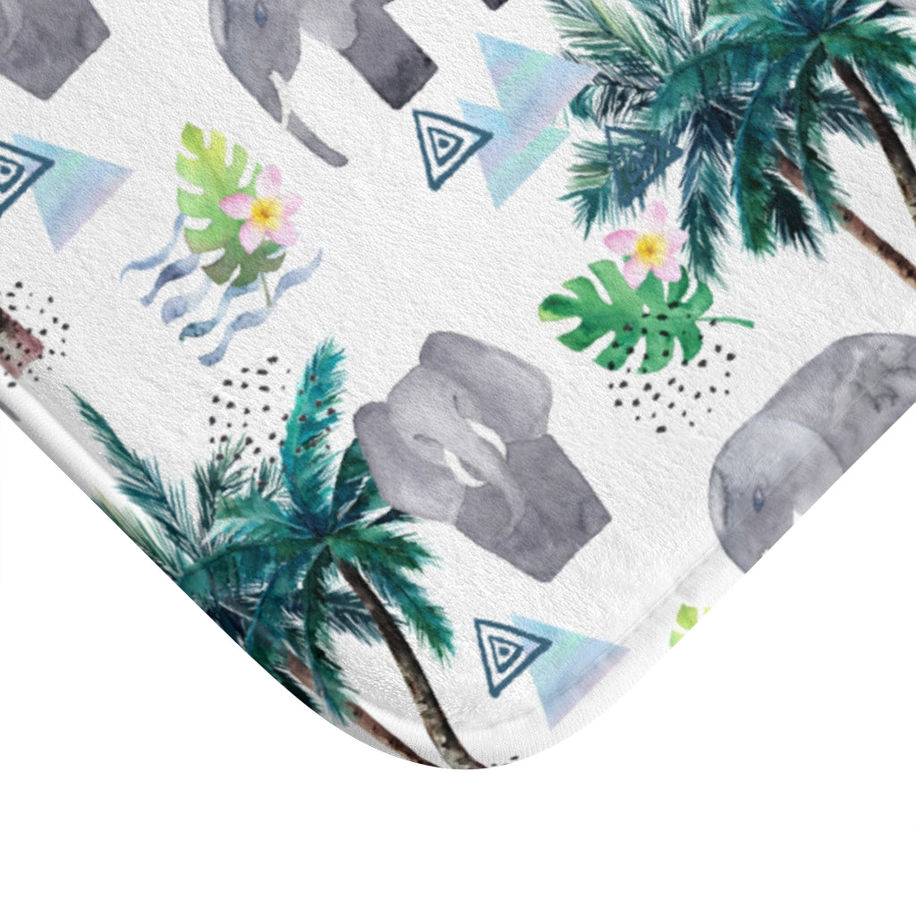 Fortunate Pachyderm Bathroom Rug Decor